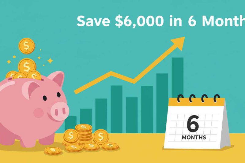 How to Build an Emergency Fund in 6 Months
