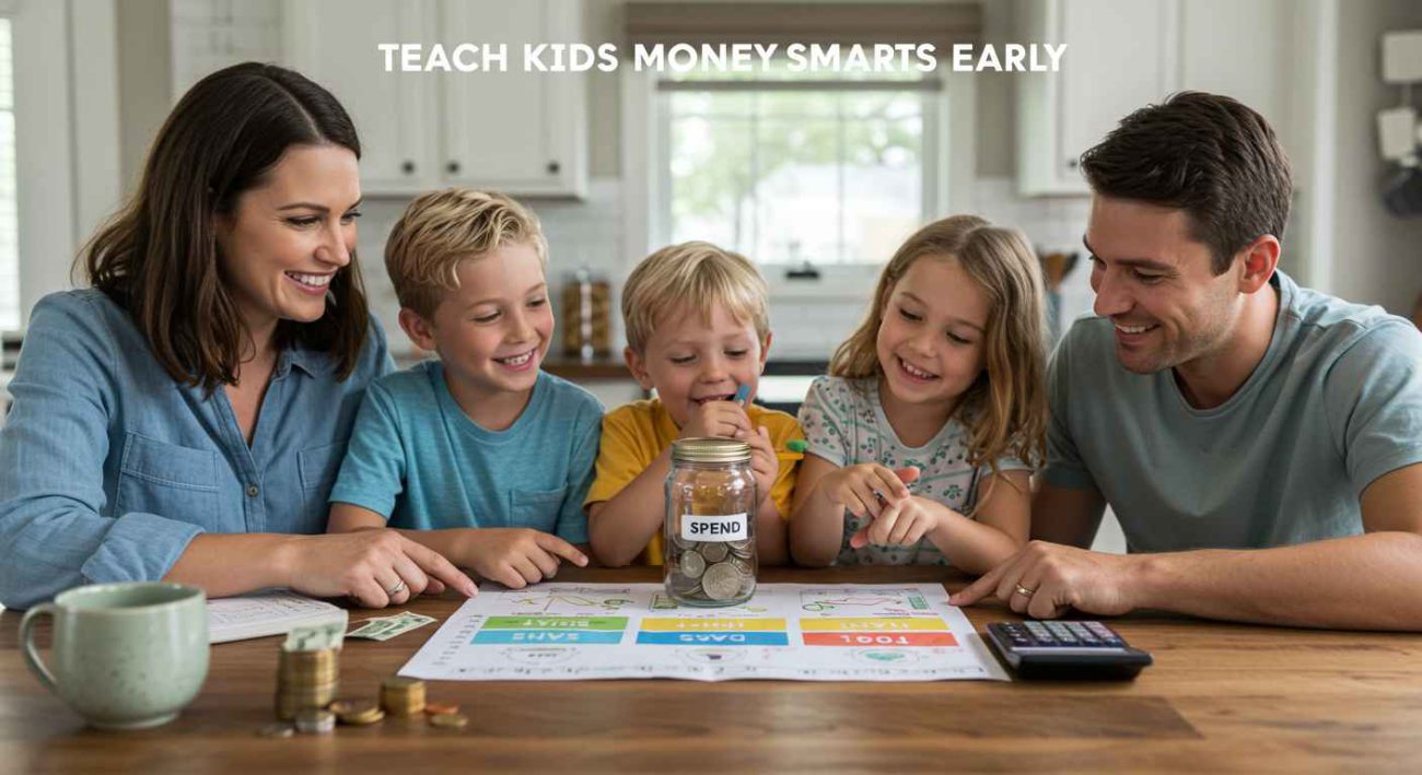 How to Teach Your Kids About Money Early