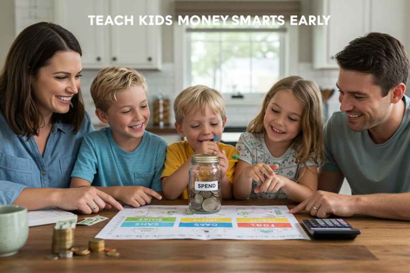How to Teach Your Kids About Money Early